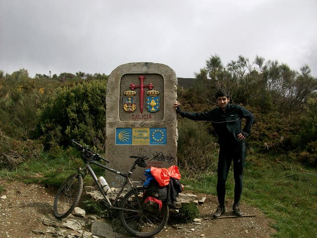 El Camino de Santiago en bicicleta