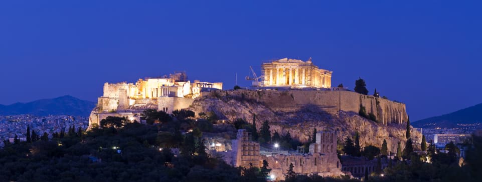 El Monte Licabeto en Atenas, Grecia