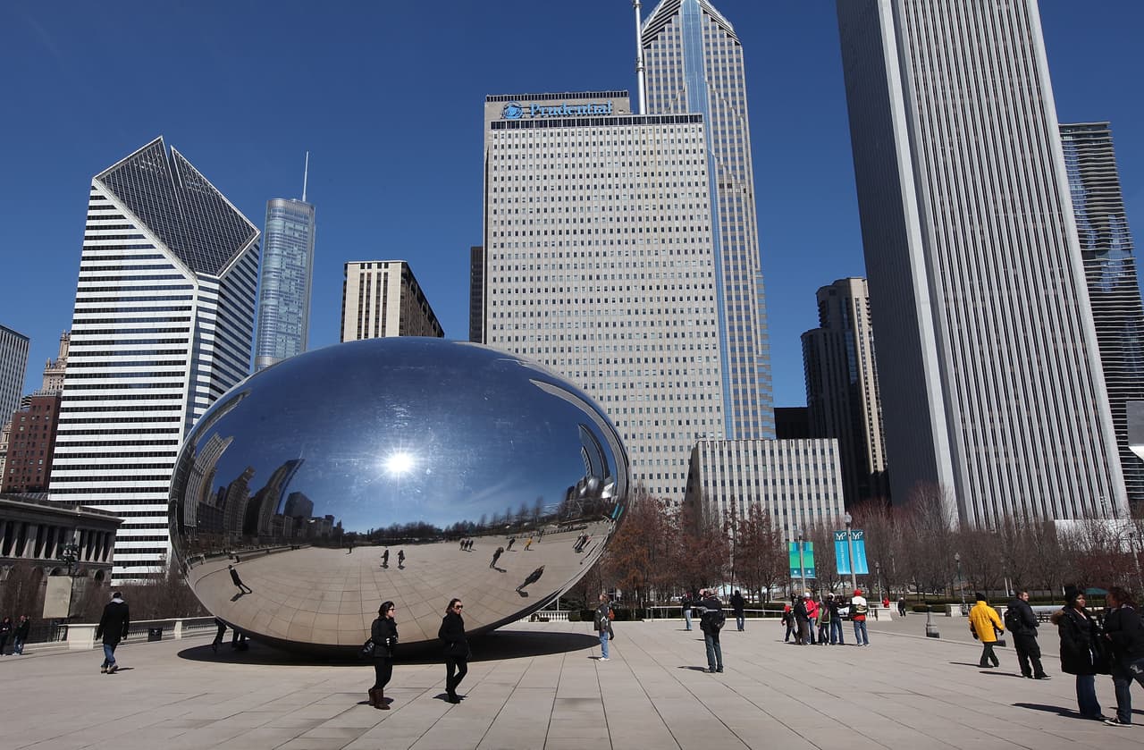 "Cloud Gate": la alubia gigante de Chicago