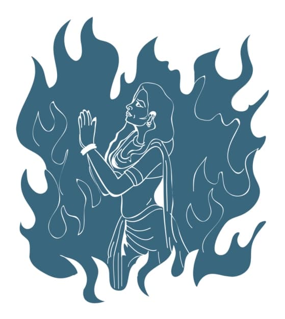 ¿En qué consiste el diabólico ritual indio del sati?