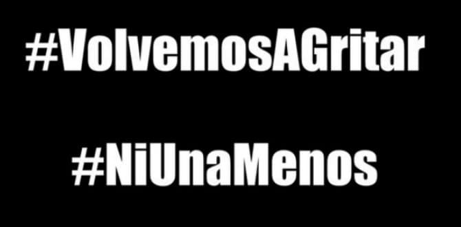 A un año del #NiUnaMenos: Gritamos más FUERTE contra la violencia machista