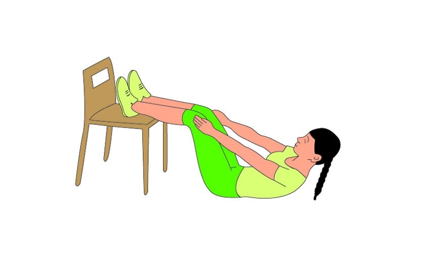 Ejercicios con silla para hacer en casa