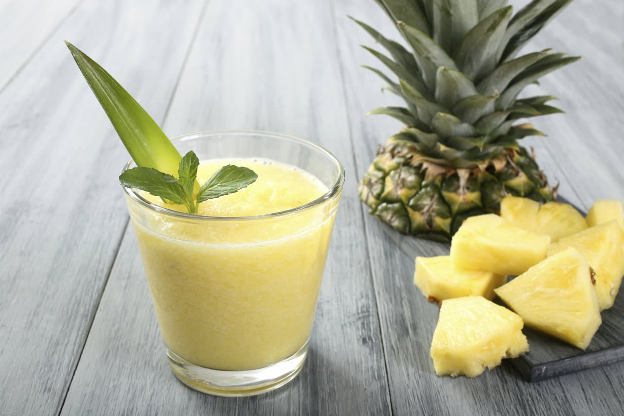 Los beneficios del consumo de piña