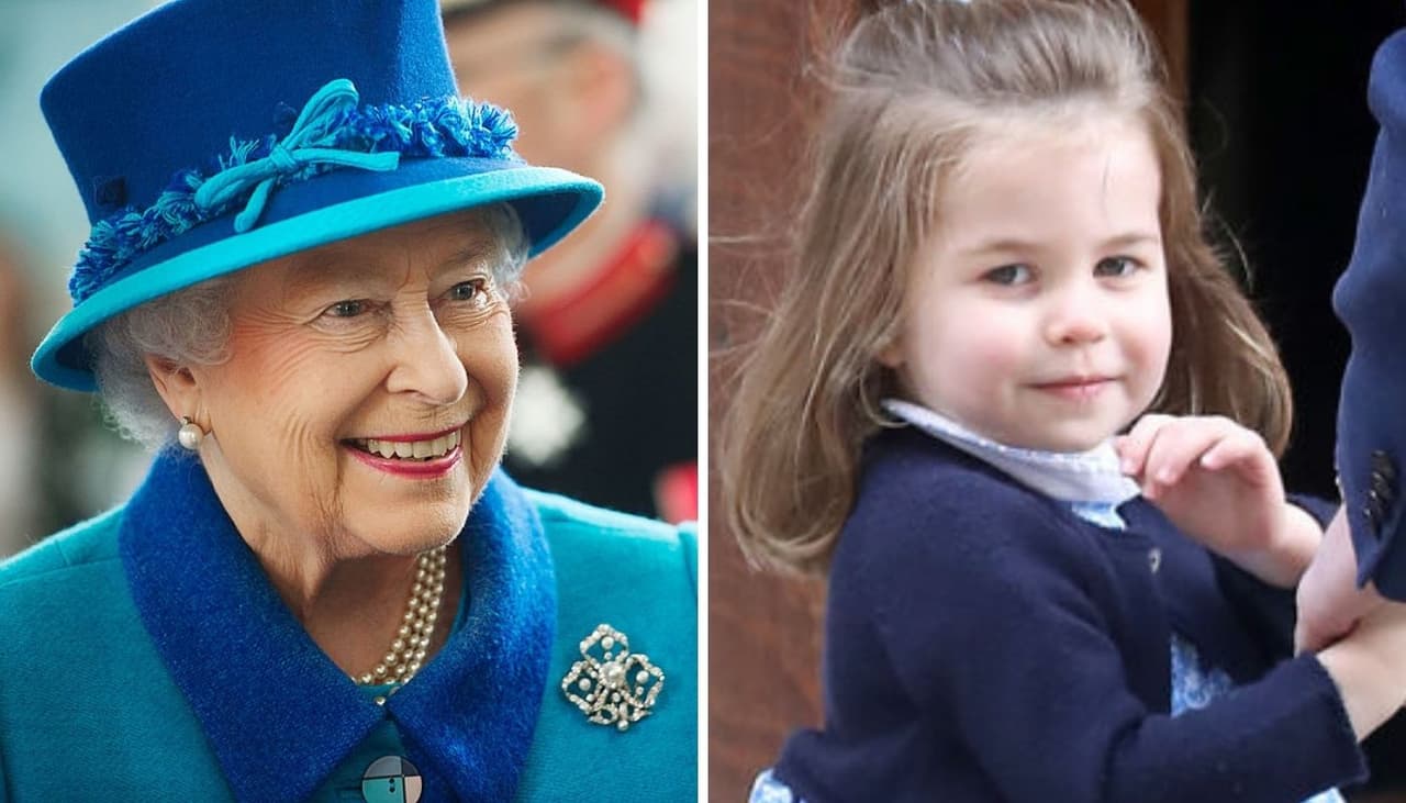 La princesa Charlotte es igualita a la reina Isabel de niña: hay fotos antiguas que lo prueban