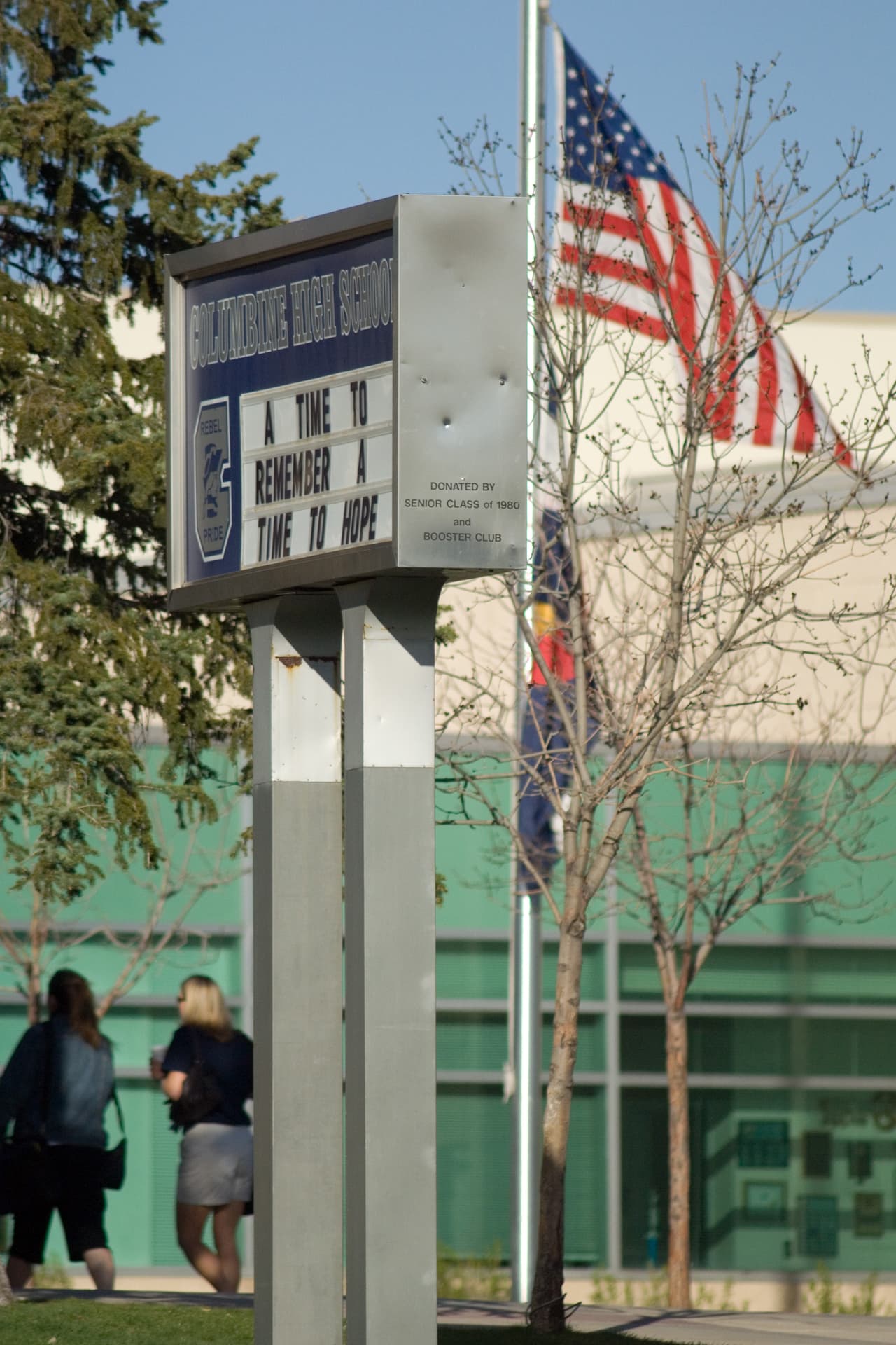 Imagen de la escuela secundaria de Columbine