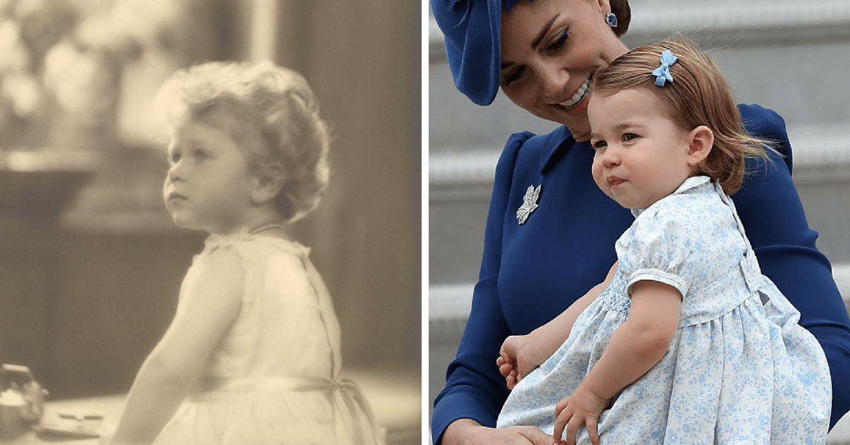 La hija de Kate Middleton es IGUALITA a su bisabuela y estas fotos lo confirman