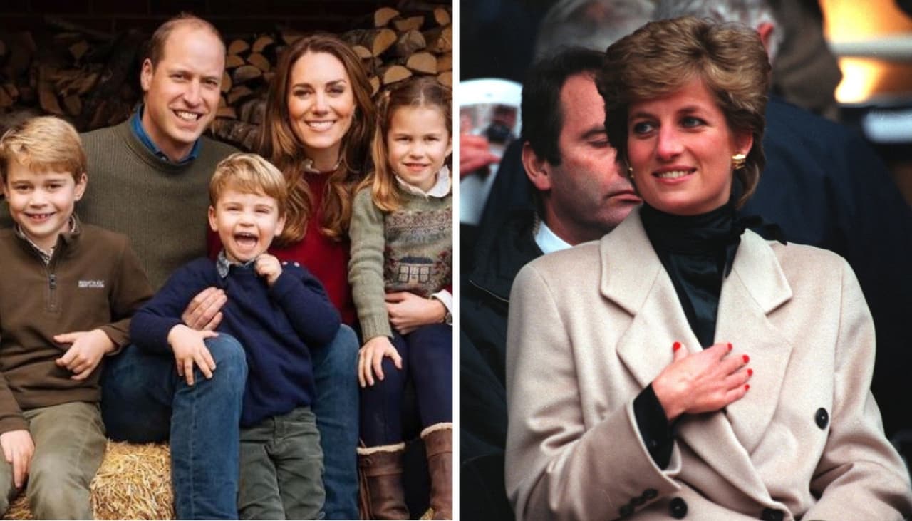 La princesa Diana le heredó un hermoso talento al príncipe George y la princesa Charlotte