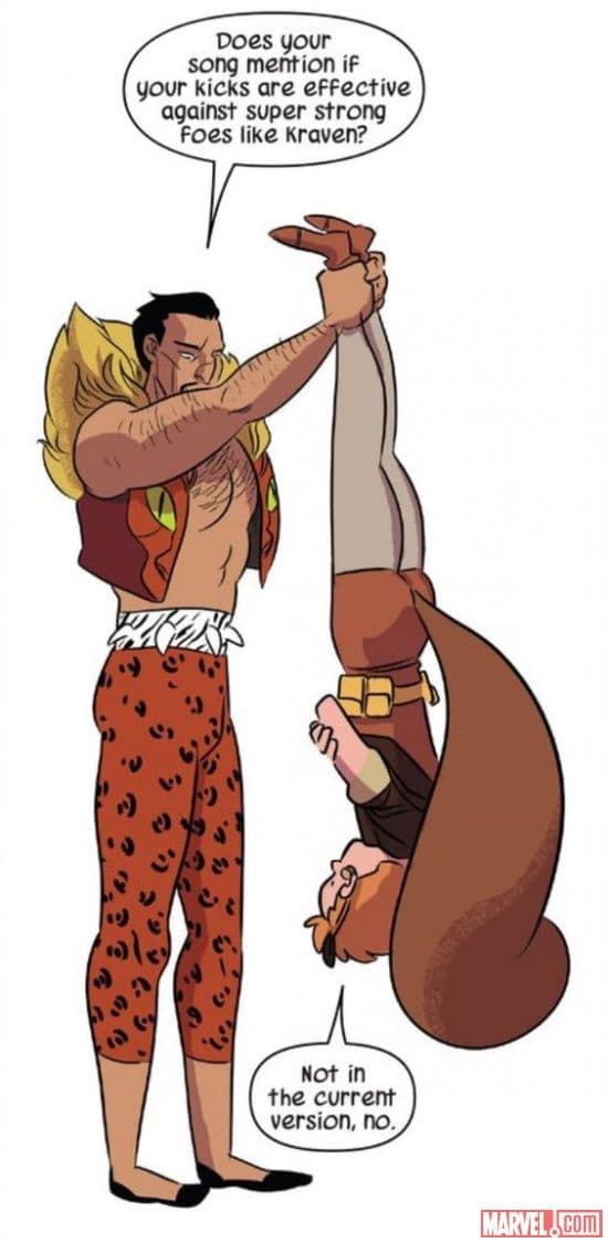 Squirrel Girl, Kraven The Hunter