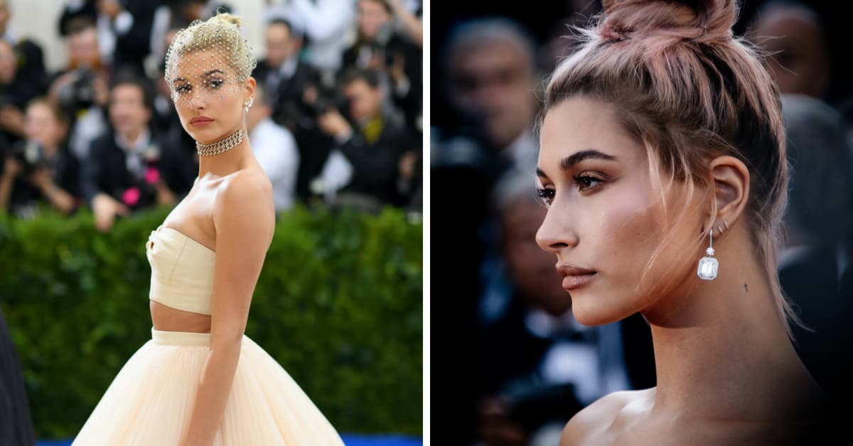 Hailey Baldwin posó en una sesión de fotos que te hará recordar a Lady Di