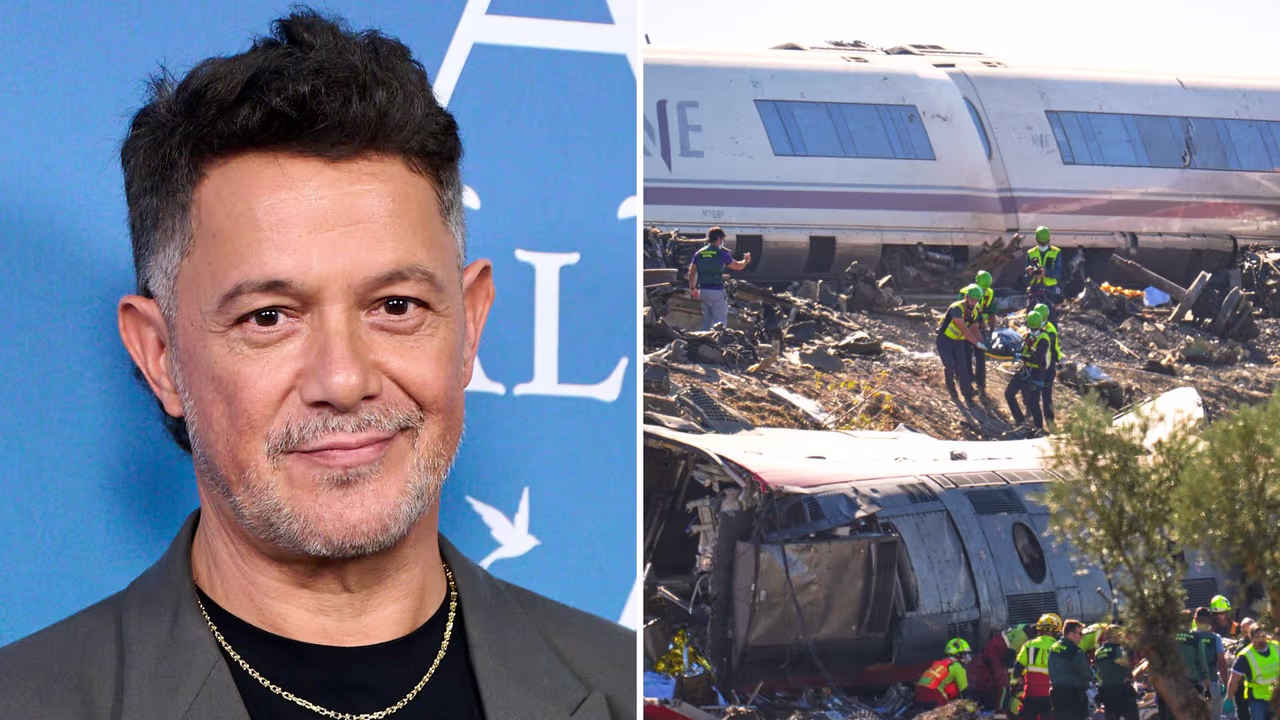 Alejandro Sanz reacciona a accidente de trenes en España: “El corazón se me ha encogido”