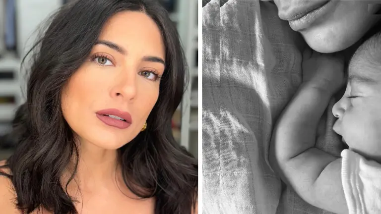 Ana Brenda Contreras y su esposo muestran rostro de su hija en portada ...