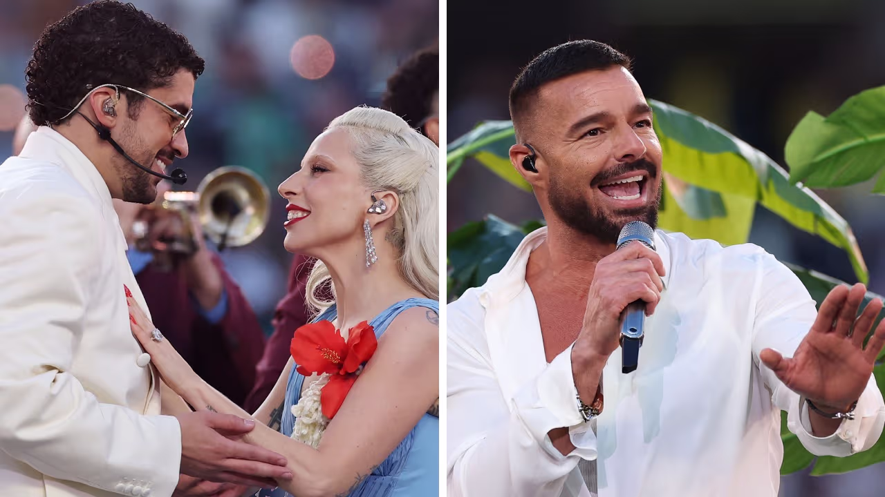 Bad Bunny y sus invitados en el Super Bowl 2026: Ricky Martin y Lady ...