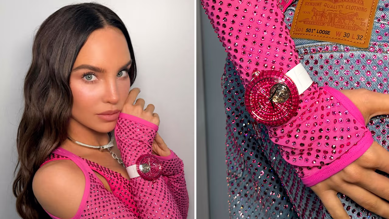 Belinda used a watch of over a million dollars at the opening of the World Cup