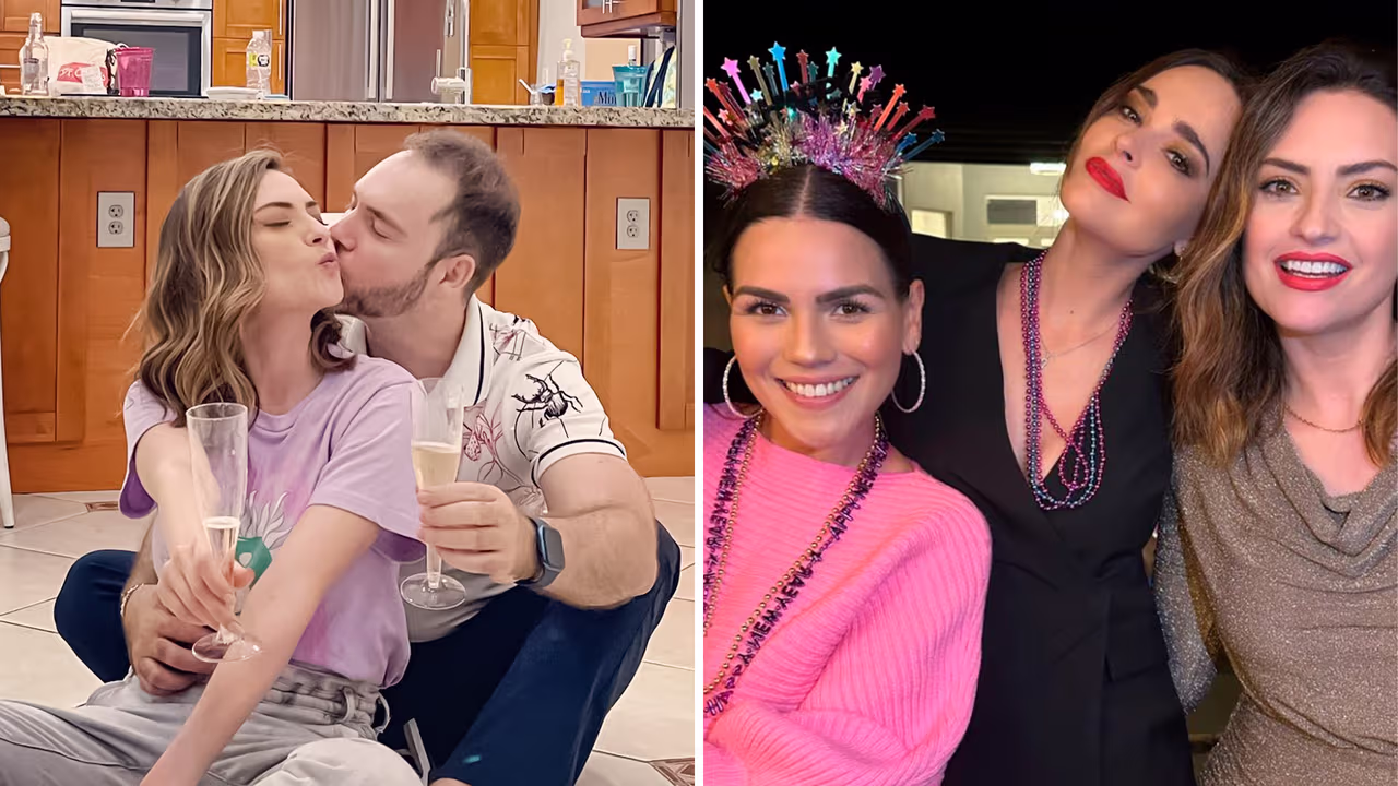 Michelle Galván y su esposo reciben el Año Nuevo "gozando" de su ...