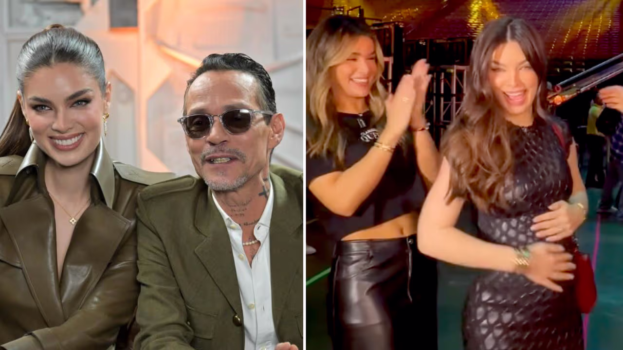 Nadia Ferreira deja ver su baby bump en los ensayos de Premio Lo ...