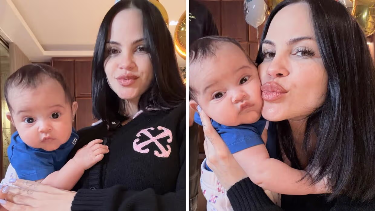 Natti Natasha comparte tiernas fotos con su bebé: ¡Dominique ya tiene ...