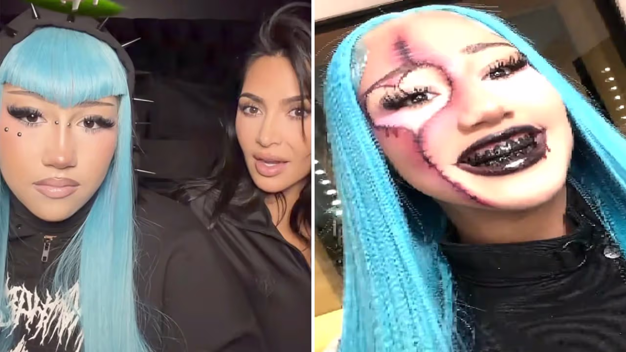 North West responde a acusaciones de que es “demoníaca”: Kim Kardashian la apoya