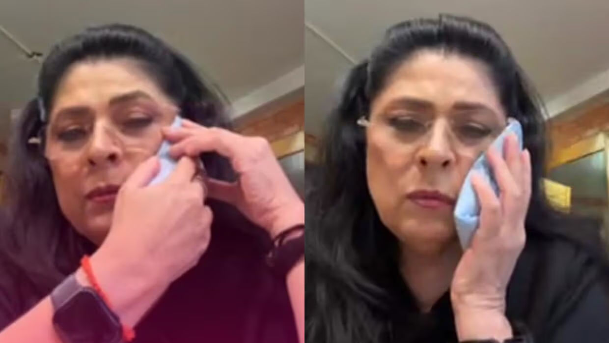 Victoria Ruffo está muy adolorida tras cirugía