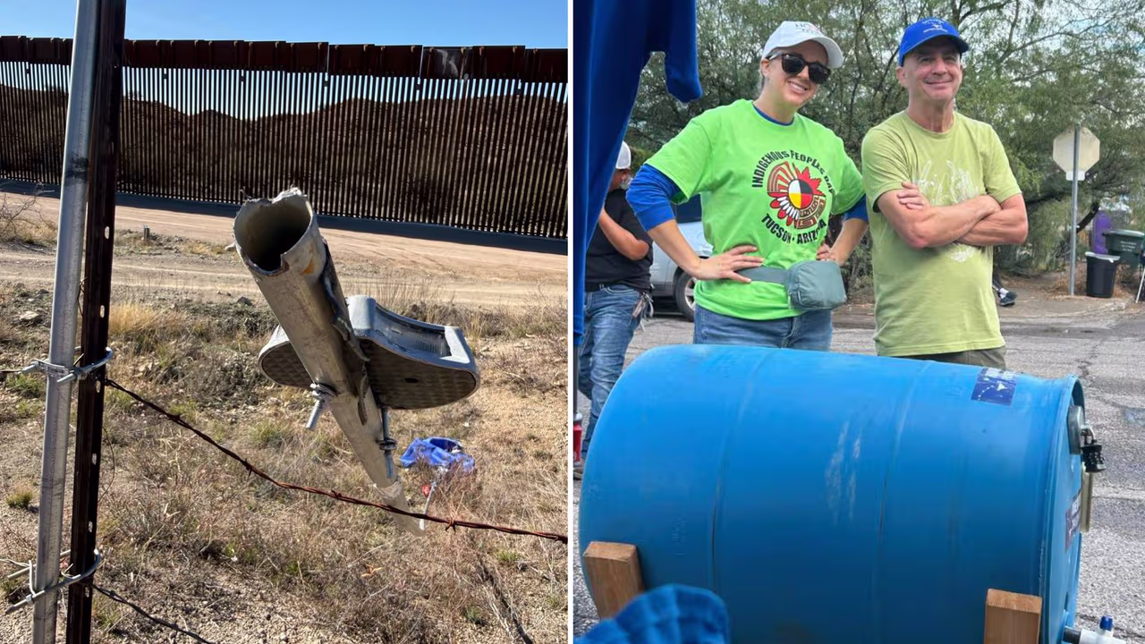 Humane Borders denuncia vandalismo contra tambos de agua en el desierto ...