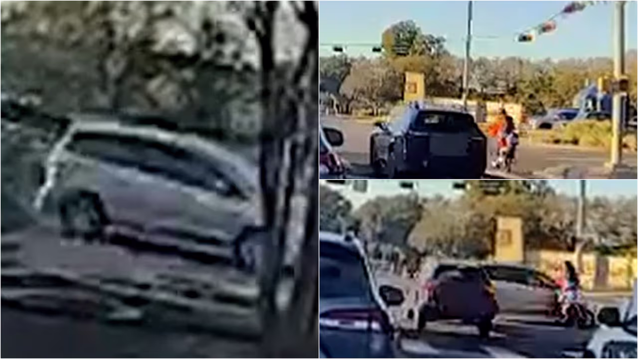 Conductor se pasa un semáforo en rojo y atropella a un adulto y dos ...