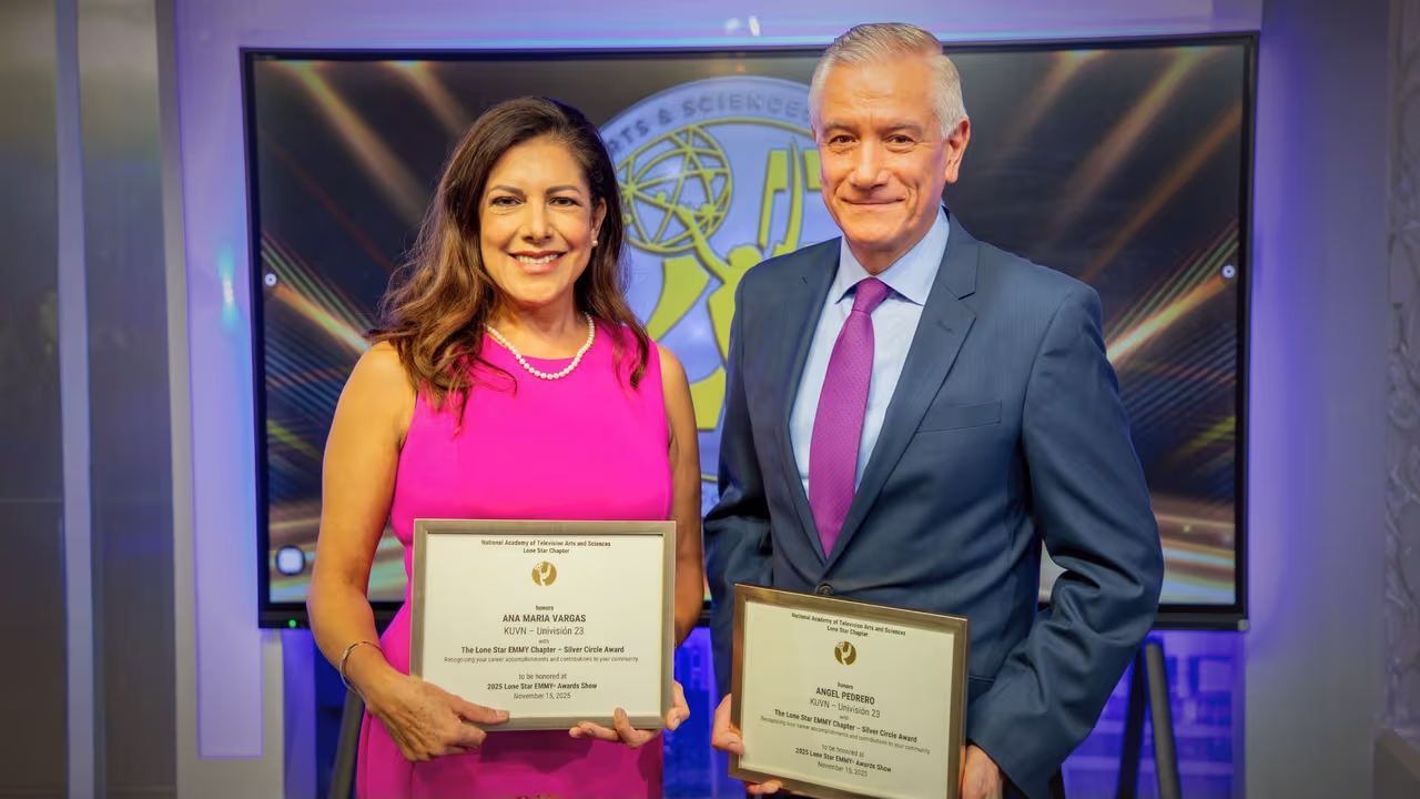 Reconocen a Ana María Vargas y Ángel Pedrero, de Univision, con el ...