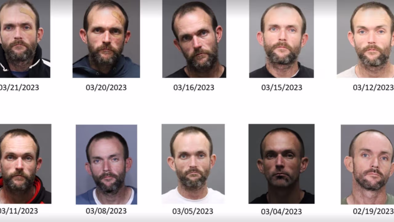 Keith Chastain fue arrestado10 veces en los últimos 31 días | Univision ...