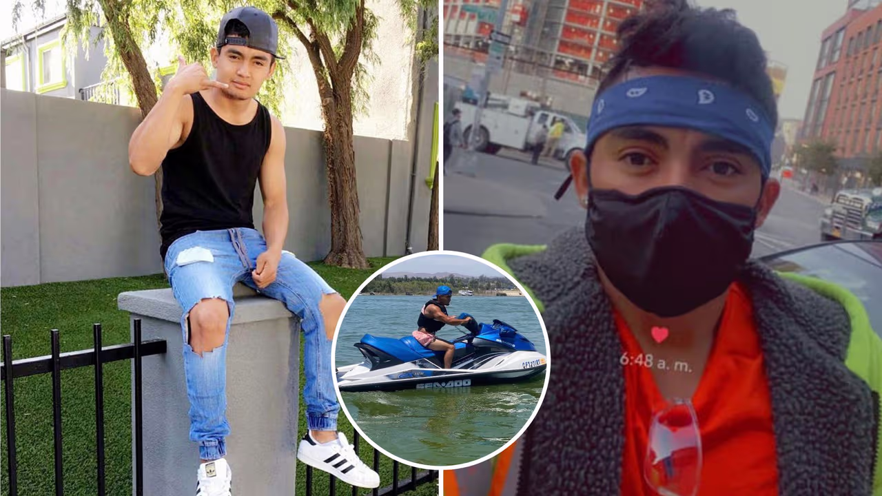 Así fueron los últimos minutos de Edwin Rubio, quien saltó al río Kern ...