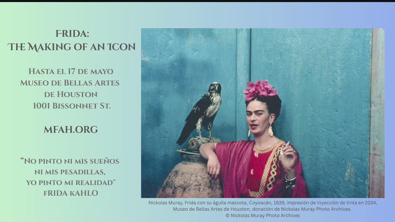 La exposición de arte sobre Frida Kahlo | Tu Ciudad Univision Houston ...