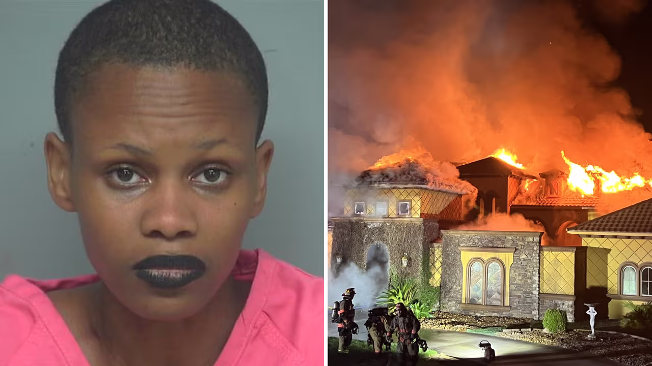 Sarah Ariel Archie fue acusada de incendiar una casa en el 28001 ...