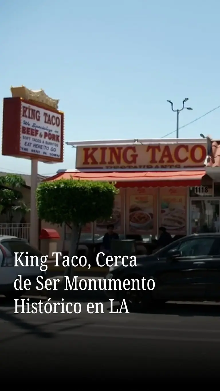 King Taco, cerca de ser monumento histórico en LA | Video | Univision ...