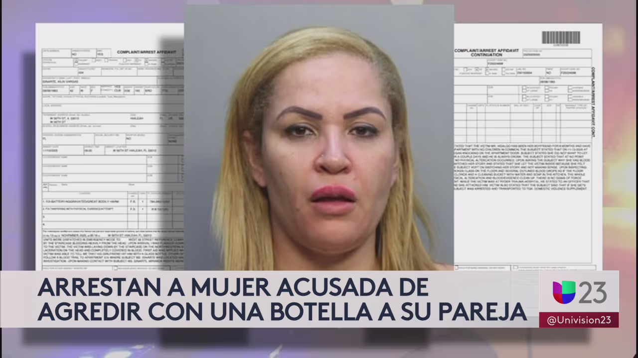 Arrestan a una mujer acusada de agredir a su pareja con una botella ...