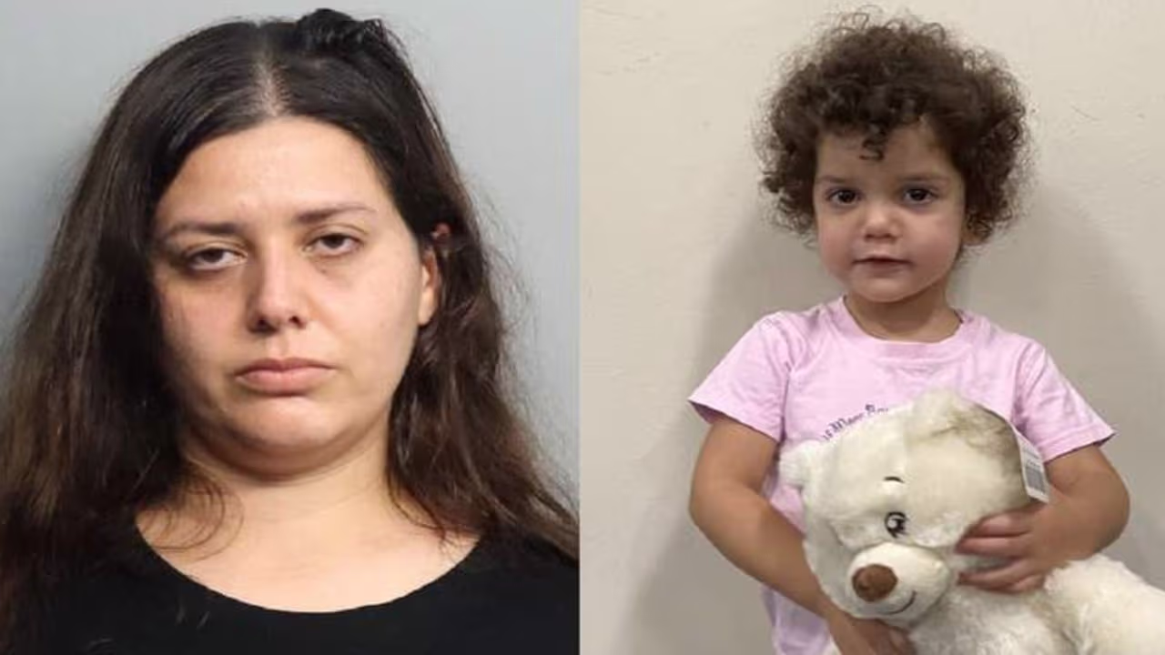 Una madre es arrestada después de abandonar a su hija de 2 años en un ...