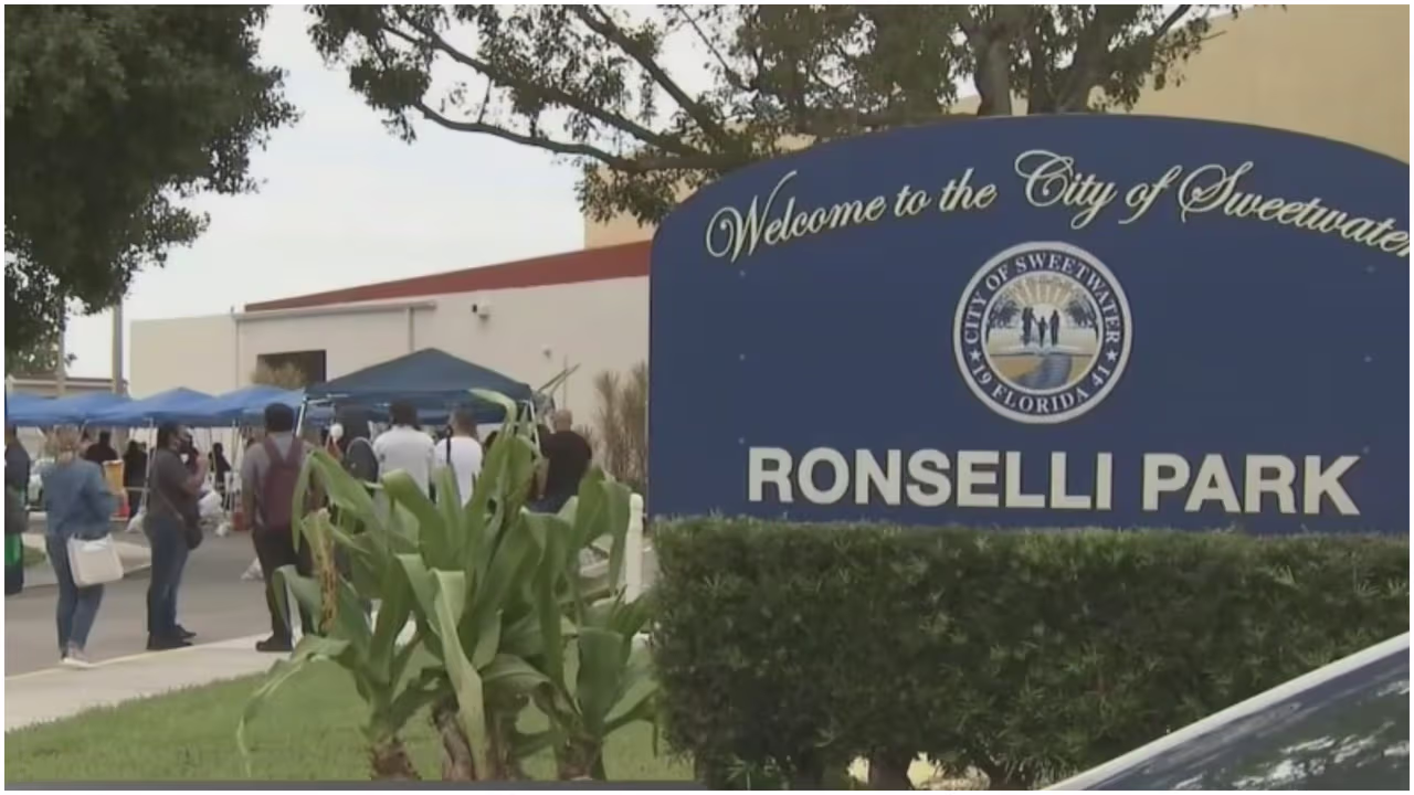 Centro de vacunación de Ronselli Park en Sweetwater reabre para ...