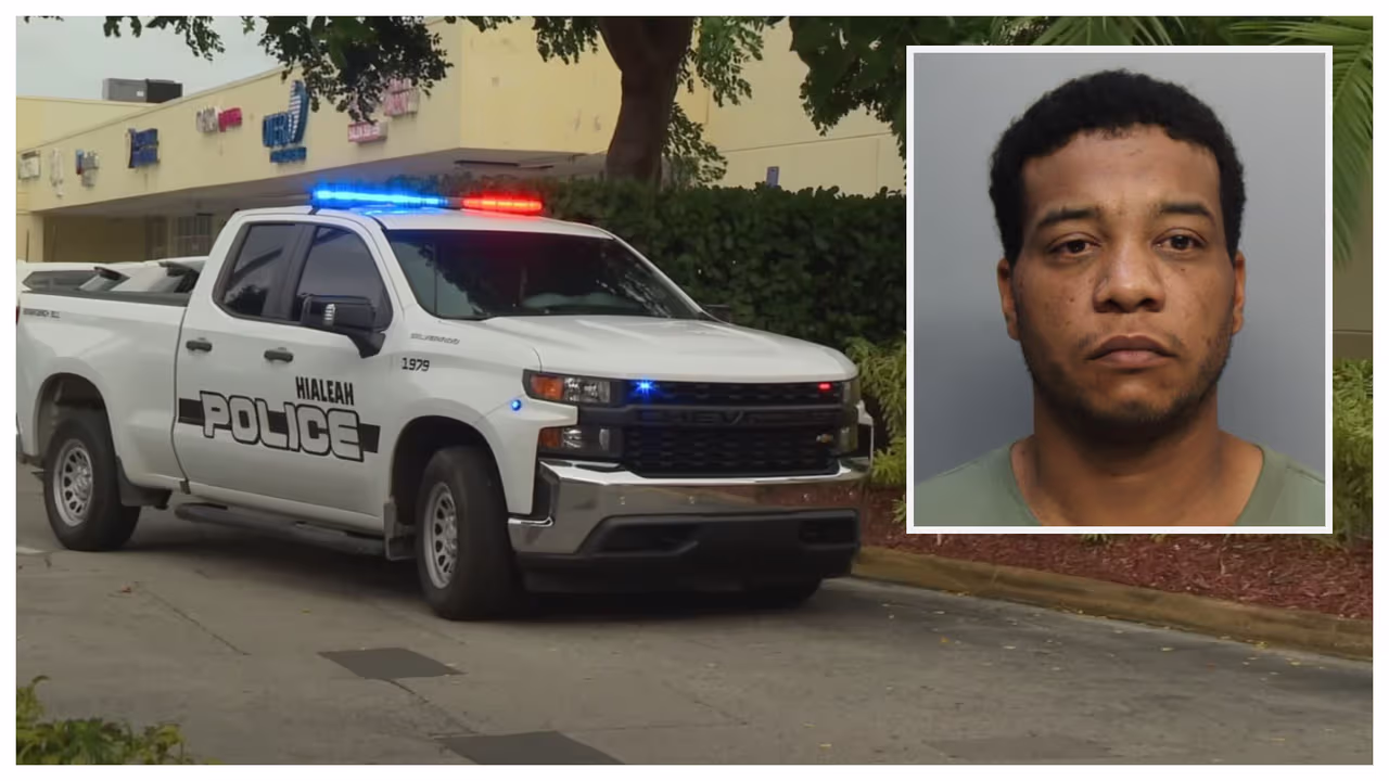 Hombre acusado de robar un carro en Hialeah y agredir a un anciano de ...