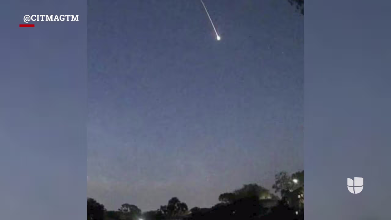 Reportan la posible caída de un meteorito en Cuba | Univision Miami ...
