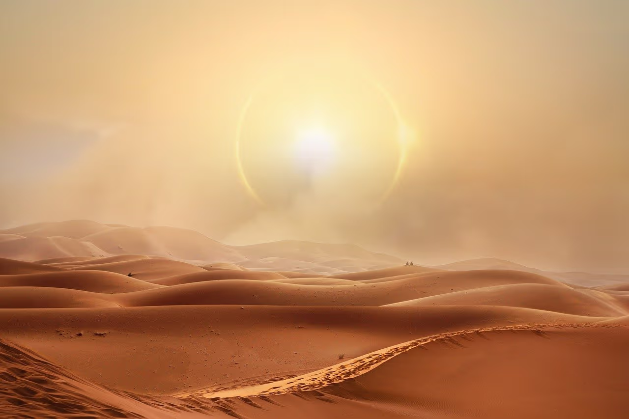 Un densa capa de polvo del Sahara está trayendo cambios en las ...