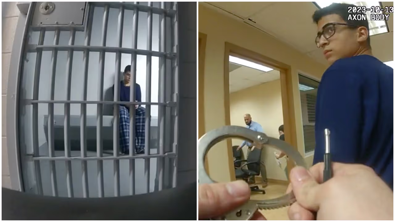 Video muestra el arresto de Derek Rosa, acusado de matar a puñaladas a ...