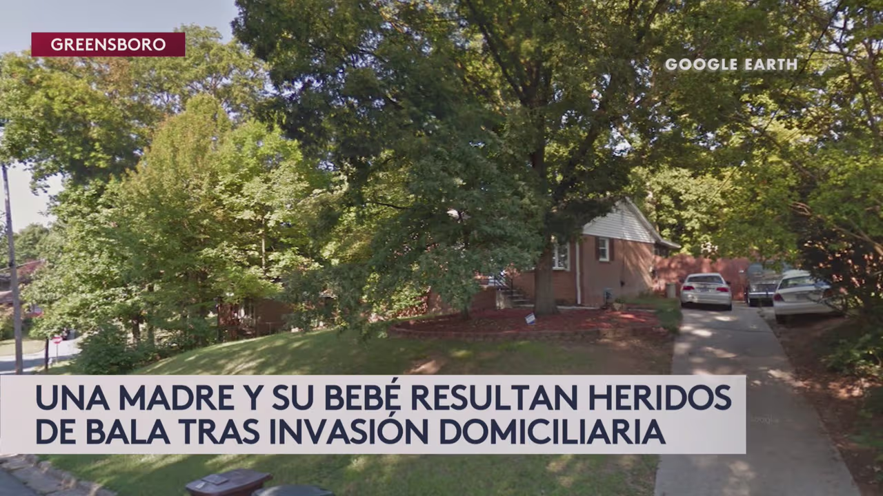 Una madre y su bebé de un año heridas de bala dentro de su casa | Video ...