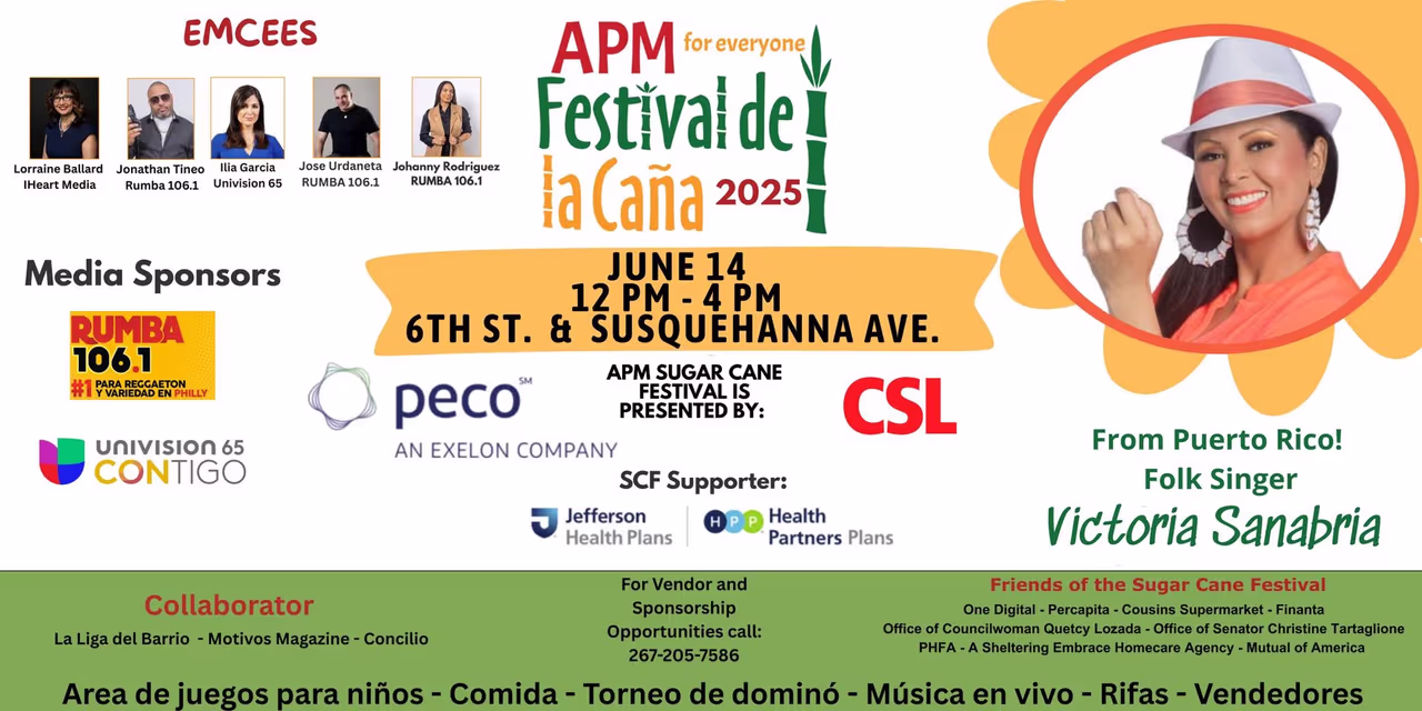 Celebra en grande el Festival de la Caña de APM en Filadelfia | Video ...