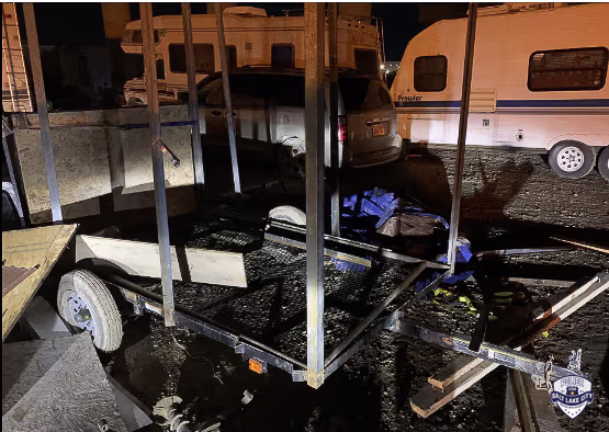 Salt Lake City Police Recover Four Stolen Trailers