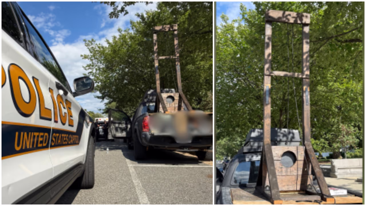 Capitol Police Arrest Philan-Tam-Duy Le With Guillotine in Pickup Near U.S. Capitol
