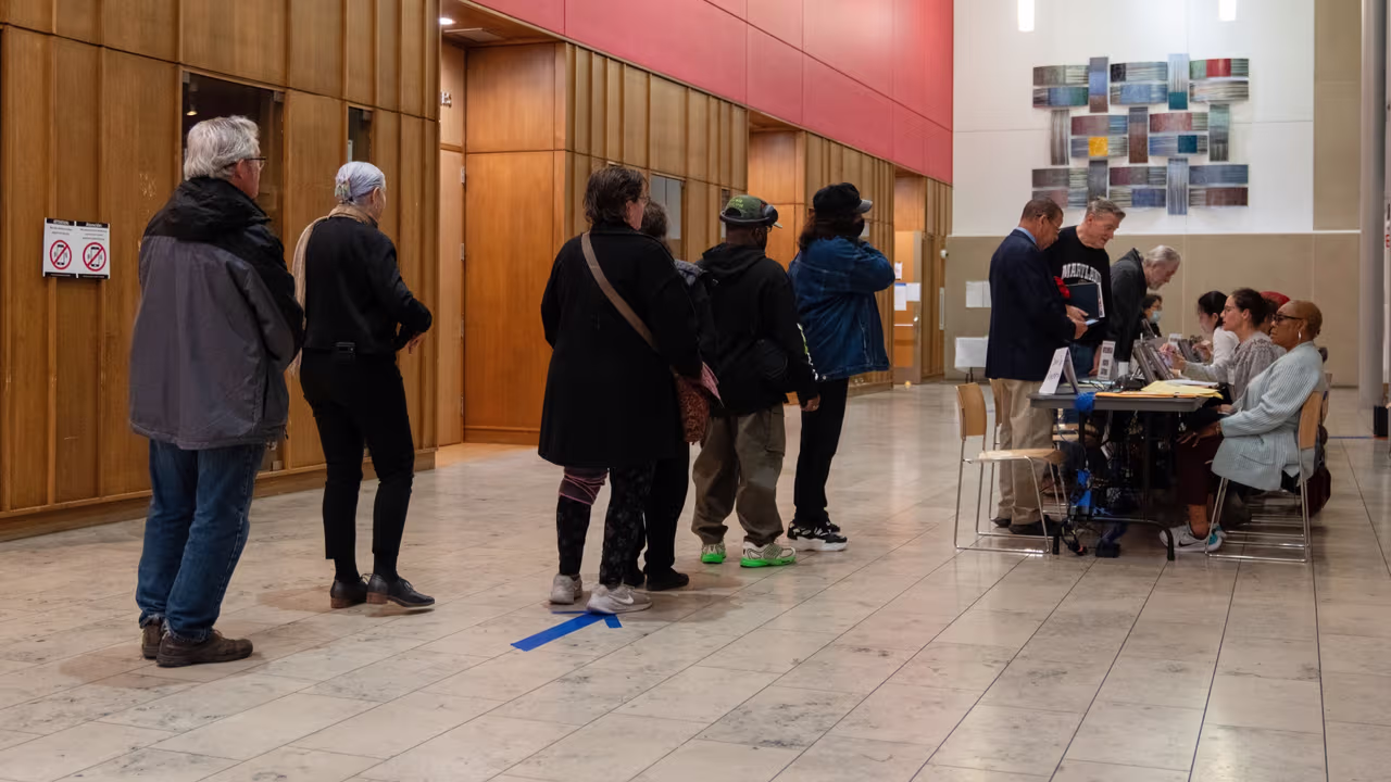 Maryland Early Voting Sees High Turnout on Thursday