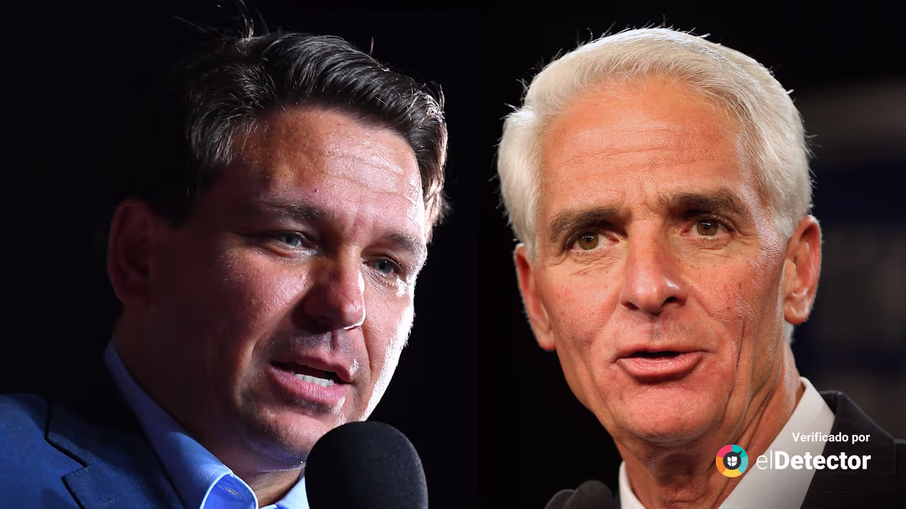 Image accompanying “9,000 maestros y personal se han ido de Florida por la forma en que [Ron DeSantis] ha tratado a las escuelas públicas en nuestro estado”.