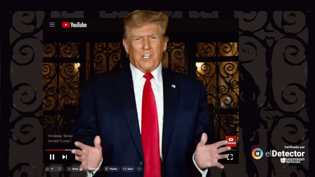 Image accompanying “Le estoy ganando a Biden por mucho. No sólo ganamos a los republicanos, sino también a Biden. En la encuesta que ha salido hoy, estamos 20 puntos por encima de