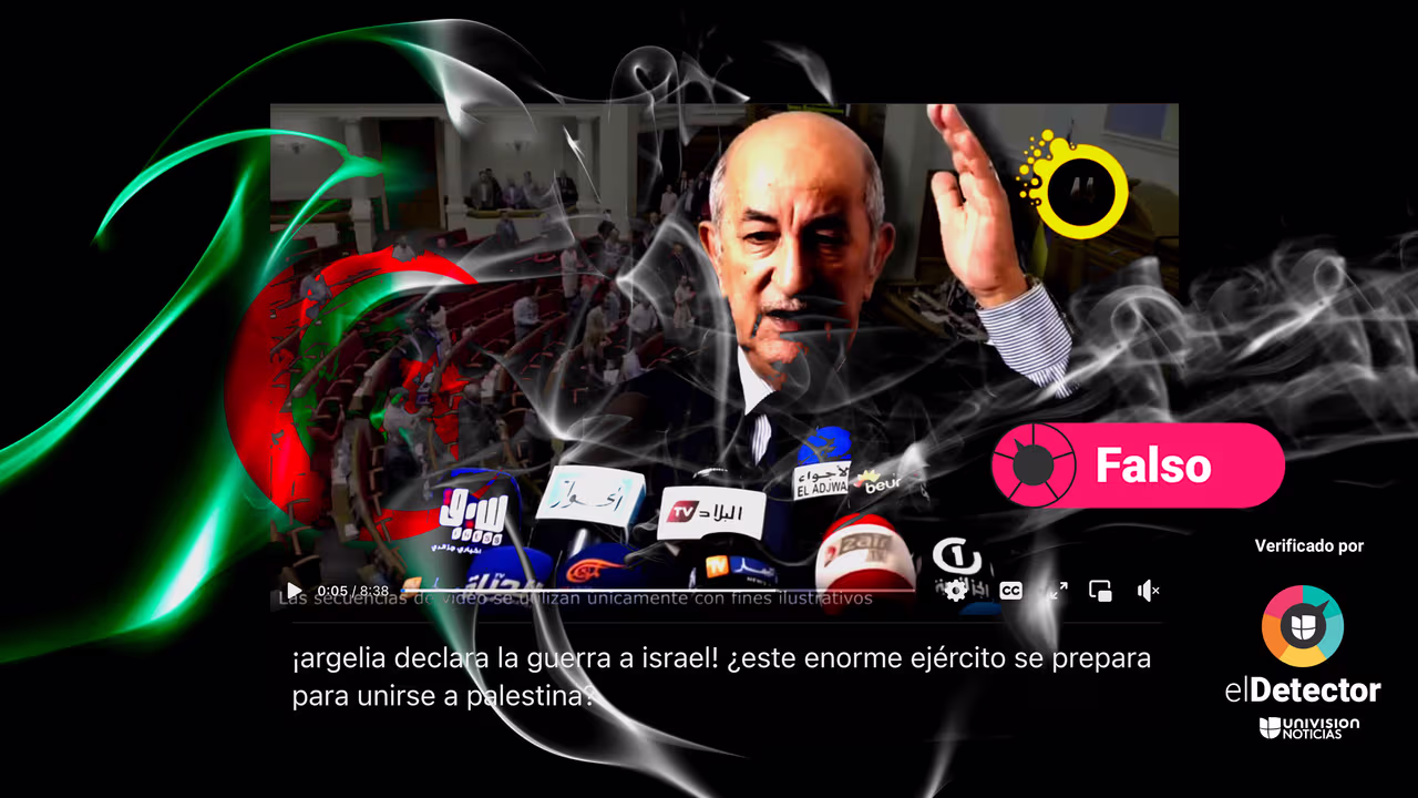 Image accompanying Argelia le declaró la guerra a Israel.