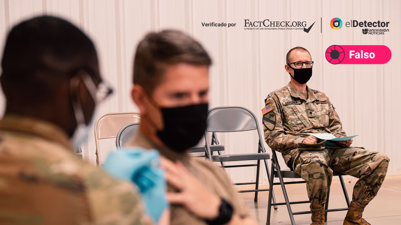 Image accompanying Aumentaron en 500% los casos de VIH en el ejército con las vacunas contra el covid-19