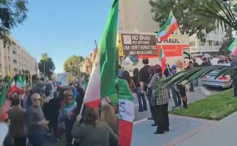 Camión embiste a una multitud en Los Ángeles durante protesta contra ...
