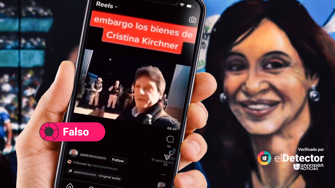 Image accompanying Este video de autos de lujo incautados muestra un “embargo” de los bienes de la expresidenta argentina Cristina Fernández de Kirchner.