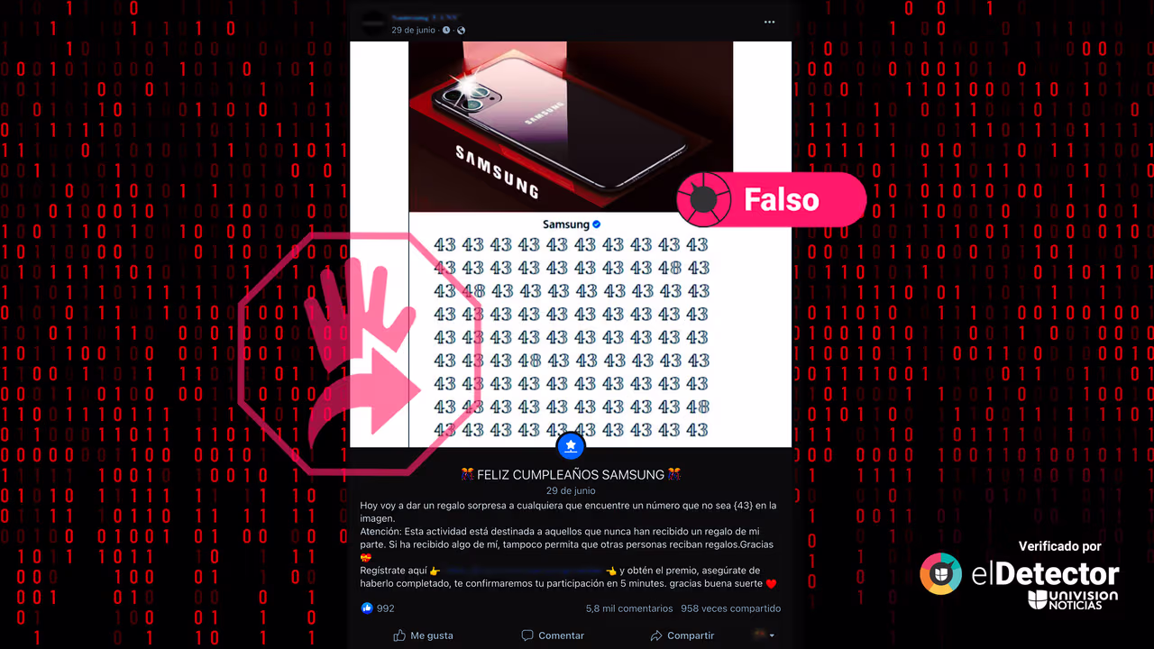 Image accompanying Si encuentras en la imagen un número distinto de una serie podrás recibir "un regalo sorpresa".