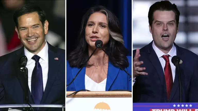 Marco Rubio, Tulsi Gabbard y Matt Gaetz se suman a las nominaciones de ...
